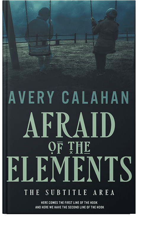 Front view of Mirage #13717 - Premade Horror Book Cover