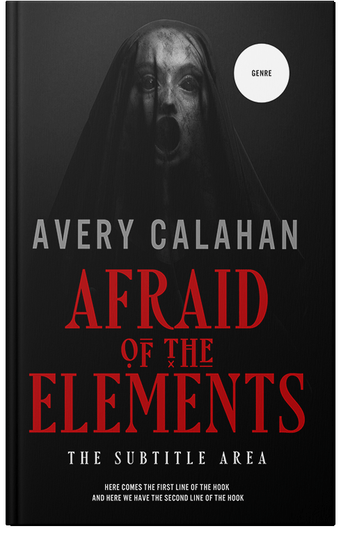 Front view of Premade Horror Book Cover - Well Read