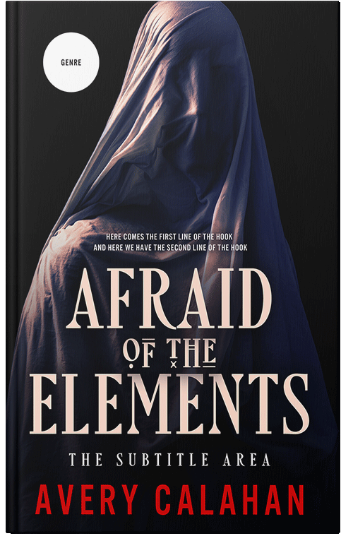 Front view of Rose Fog #13719 - Premade Horror Book Cover