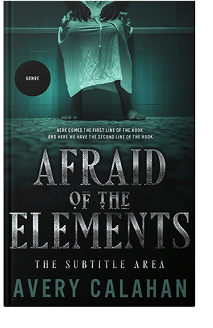 Pre Made Book Cover Black Bean