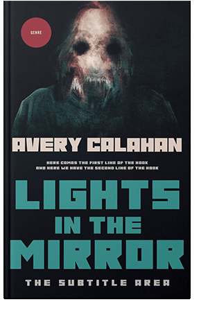 Pre Made Book Cover Ebony