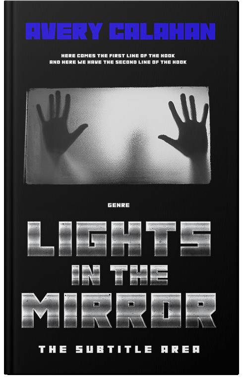 Front view of Cod Gray #13741 - Premade Mystery & Thriller & Suspense Book Cover