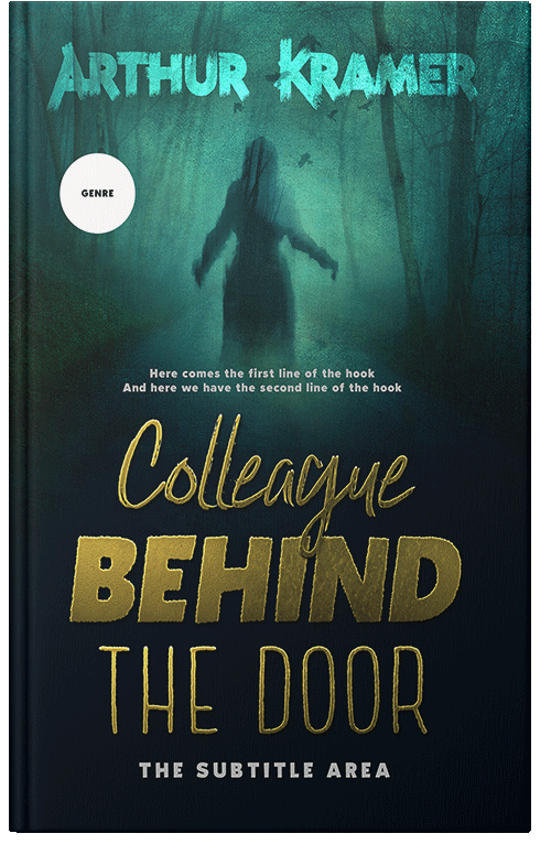 Front view of Firefly #13745 - Premade Horror Book Cover