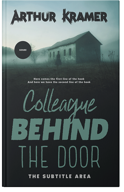 Front view of Submarine #13747 - Premade Horror Book Cover