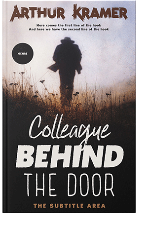 Pre Made Book Cover Cocoa Brown