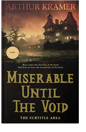 Pre Made Book Cover Twine