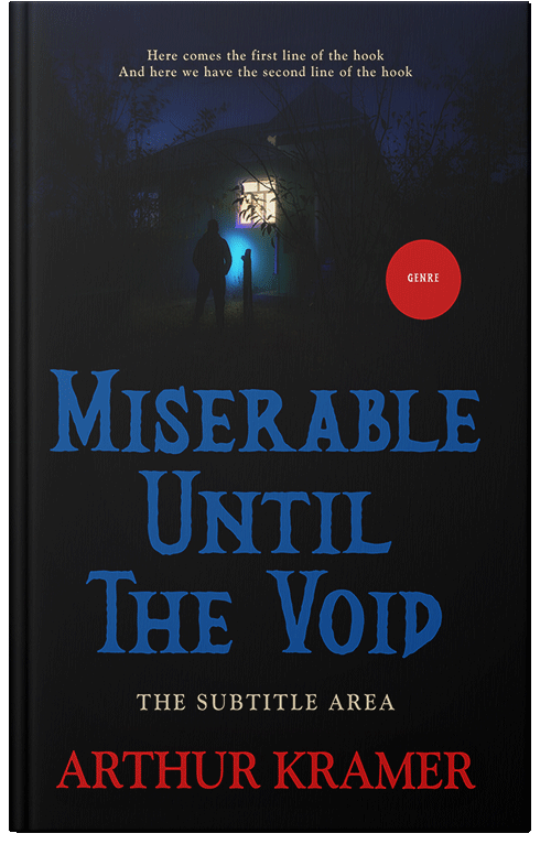 Front view of Bunker #13758 - Premade Mystery & Thriller & Suspense Book Cover