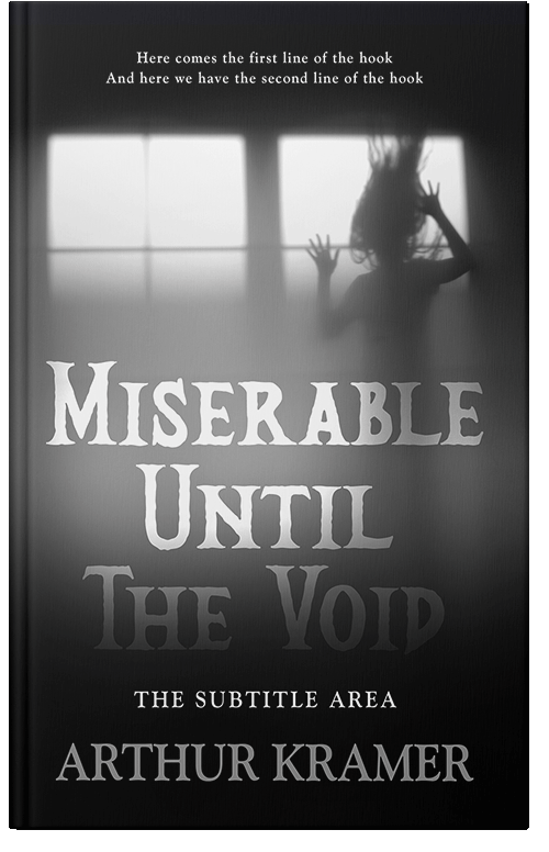 Front view of Mine Shaft #13761 - Premade Horror Book Cover