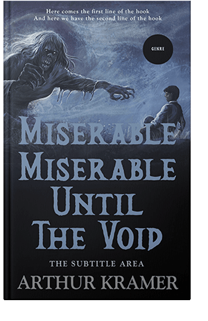 Pre Made Book Cover Mirage