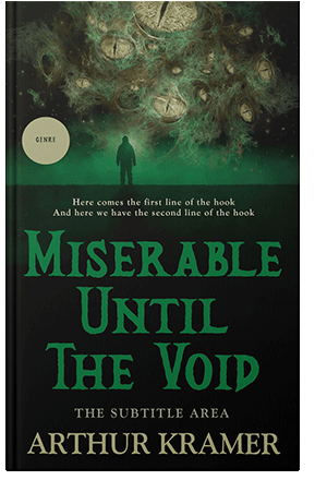 Pre Made Book Cover Marshland