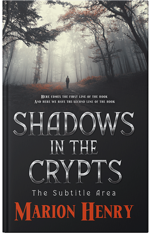 Front view of Coral Reef #13768 - Premade Horror Book Cover