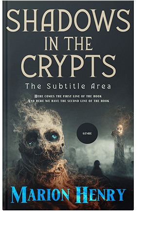 Pre Made Book Cover Shark