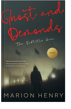 Pre Made Book Cover Outer Space