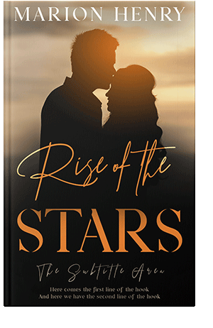 Pre Made Book Cover Tan