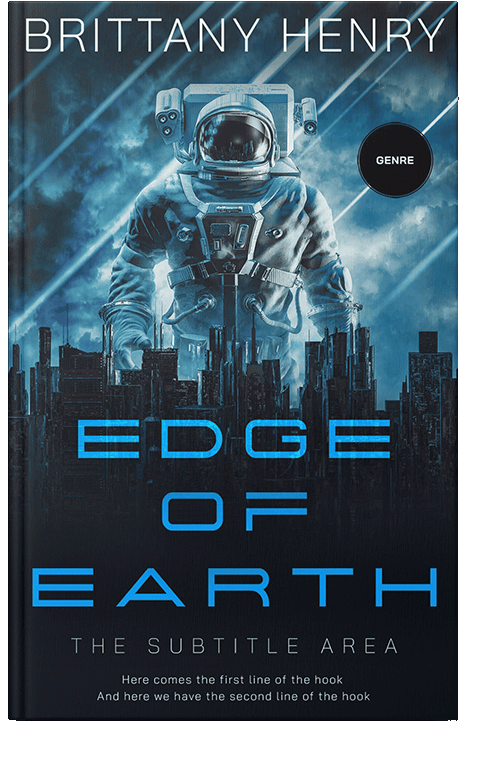 Front view of Mirage #13817 - Premade Science Fiction Book Cover | BookCoverZone