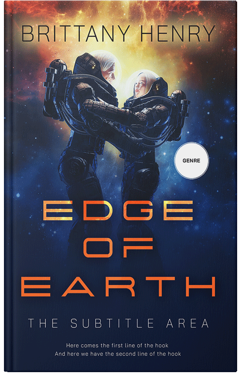 Front view of Big Stone #13820 - Premade Romance Book Cover