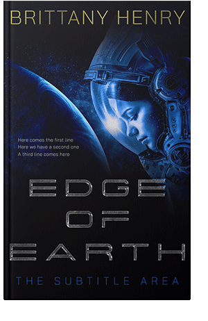 Pre Made Book Cover Ebony