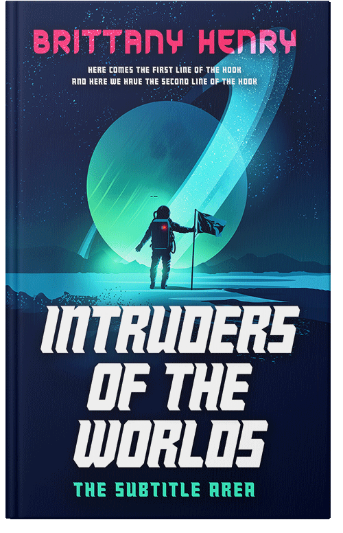 Front view of Deep Cove #13827 - Premade Science Fiction Book Cover