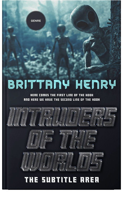 Front view of Loblolly #13829 - Premade Science Fiction Book Cover