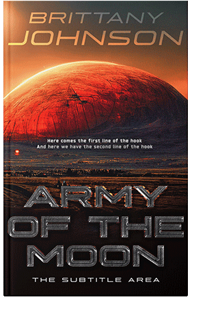 Pre Made Book Cover Terracotta