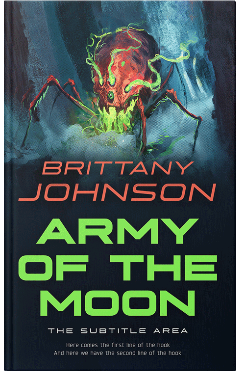 Front view of Premade Science Fiction Book Cover - Wild Willow