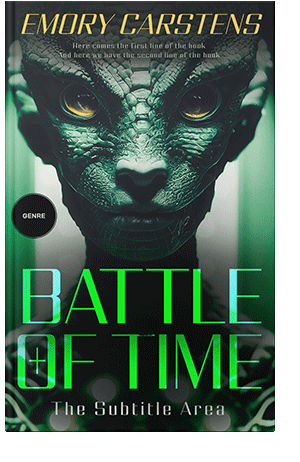 Pre Made Book Cover Aztec