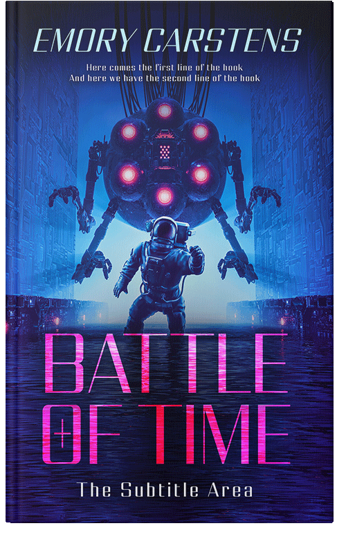 Front view of Premade Science Fiction Book Cover - Lucky Point