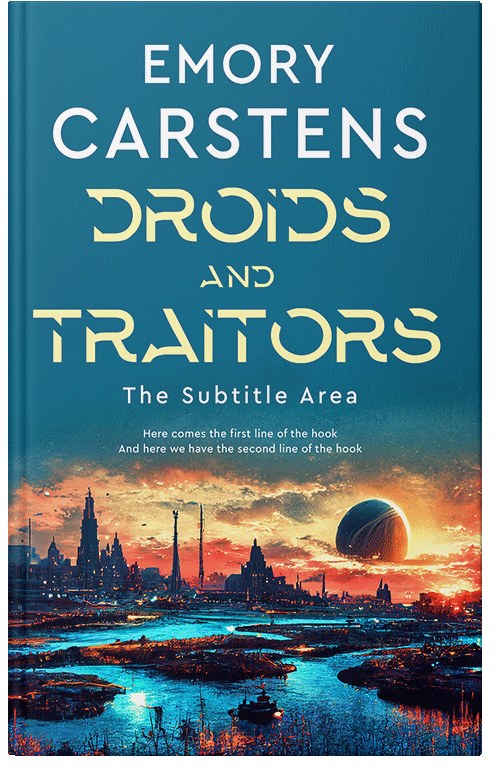 Front view of Premade Science Fiction Book Cover - Atoll