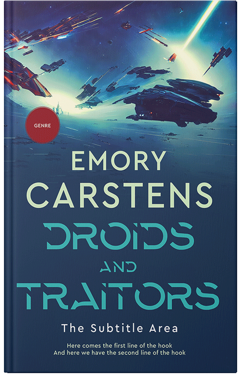 Front view of Premade Science Fiction Book Cover - Cello