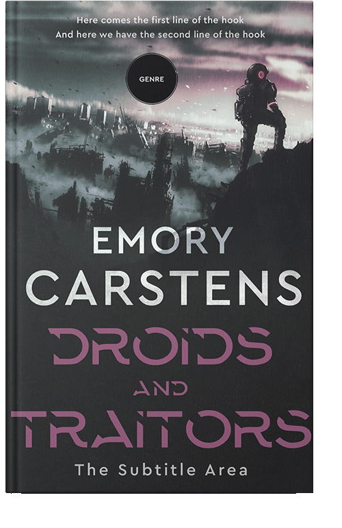 Front view of Shark #13859 - Premade Science Fiction Book Cover