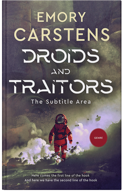 Front view of Gravel #13863 - Premade Science Fiction Book Cover