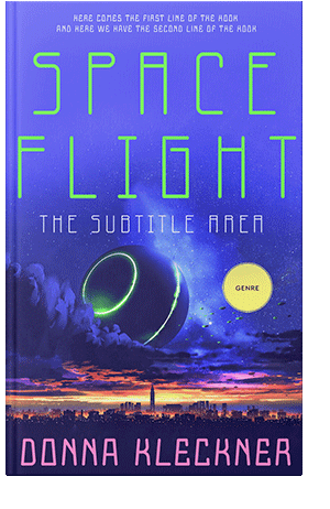 Pre Made Book Cover Royal Blue