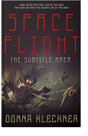 Pre Made Book Cover Cocoa Brown