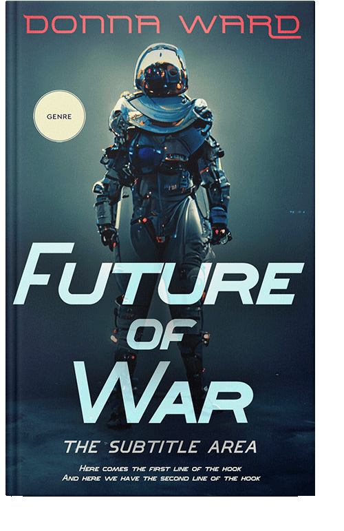 Front view of Big Stone #13877 - Premade Science Fiction Book Cover