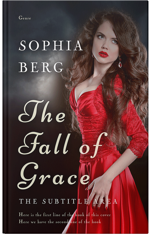 Front view of Chestnut Rose #13889 - Premade Erotica Book Cover