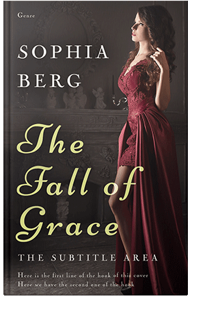 Pre Made Book Cover Cocoa Brown