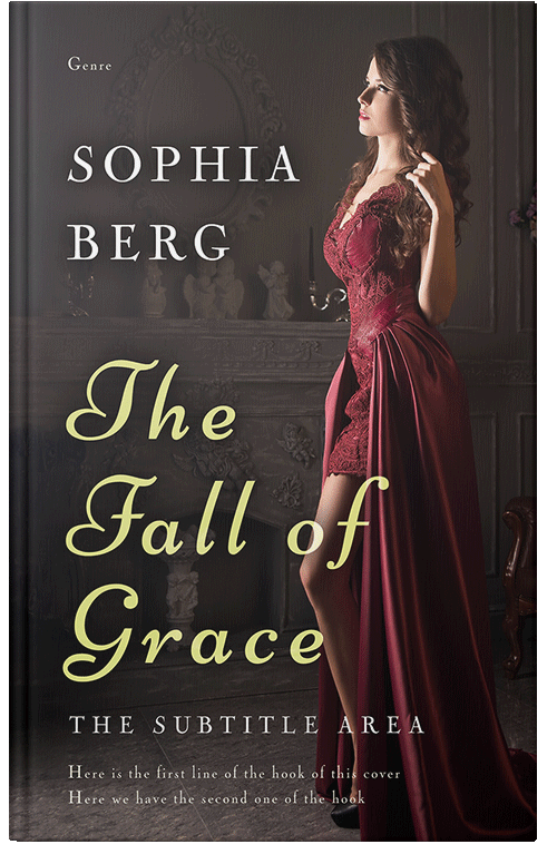 Front view of Cocoa Brown #13890 - Premade Erotica Book Cover