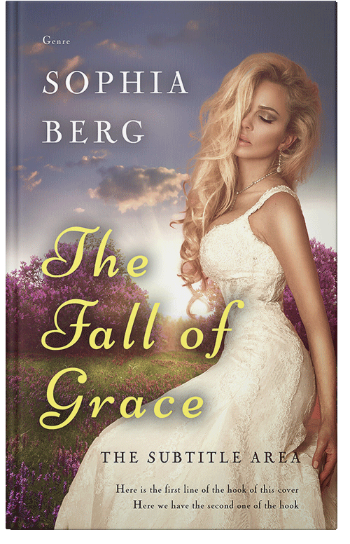 Front view of Donkey Brown #13892 - Premade Romance Book Cover