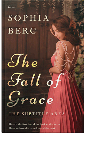 Pre Made Book Cover Coffee Bean