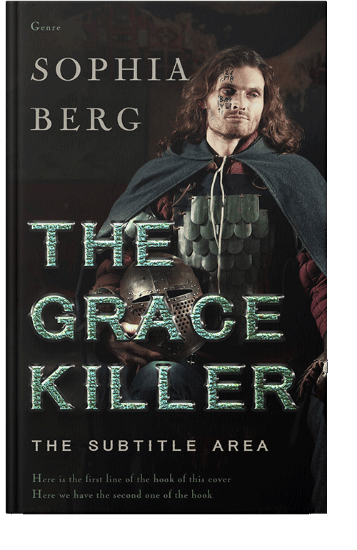 Front view of Cod Gray #13898 - Premade Historical Book Cover