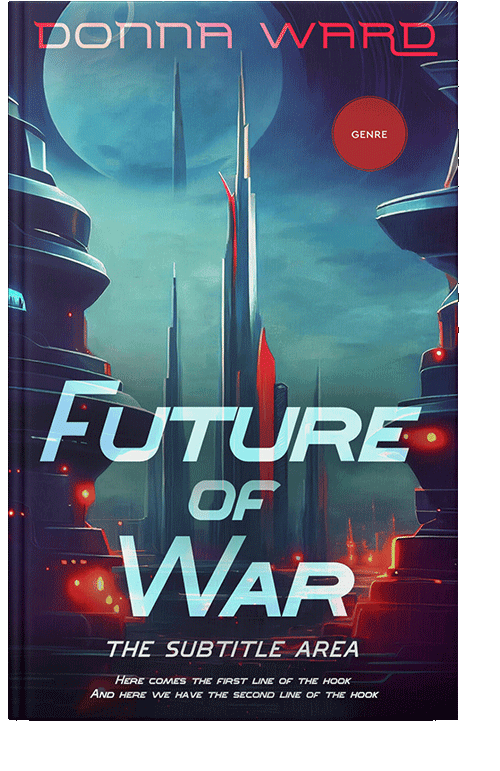 Front view of Port Gore #13899 - Premade Science Fiction Book Cover