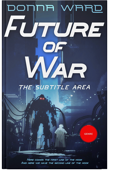 Front view of Big Stone #13905 - Premade Science Fiction Book Cover