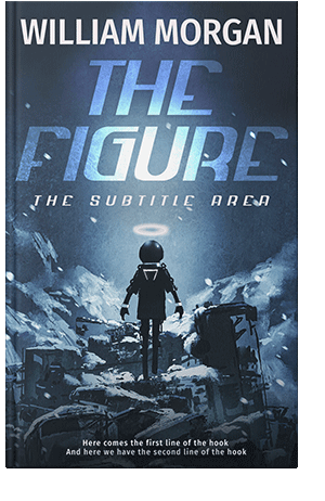 Pre Made Book Cover Pickled Bluewood