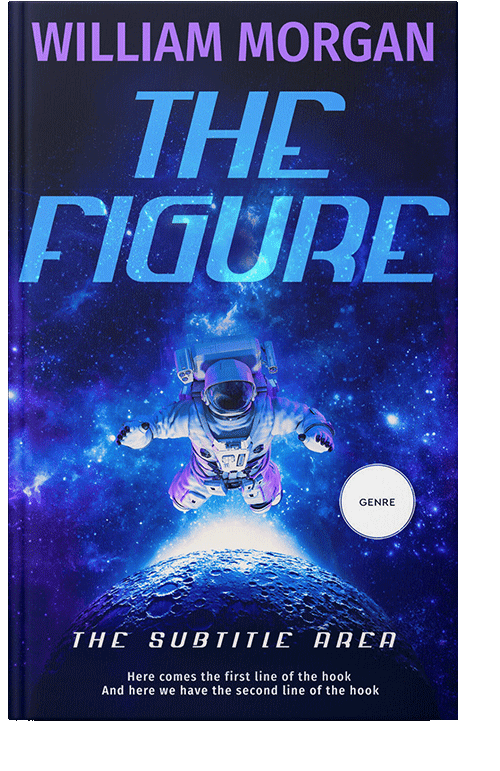 Front view of Deep Cove #13913 - Premade Science Fiction Book Cover