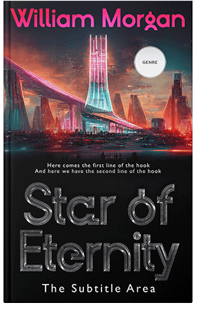 Pre Made Book Cover Thunder