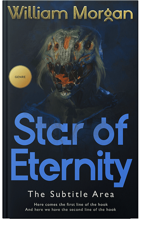 Front view of Bunker #13931 - Premade Science Fiction Book Cover