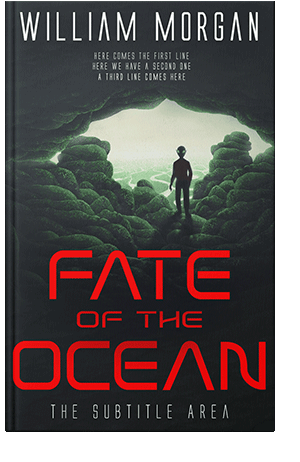 Pre Made Book Cover Shark