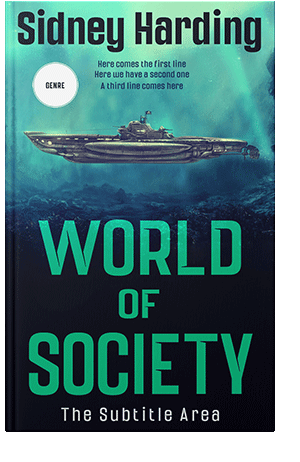 Pre Made Book Cover Shamrock