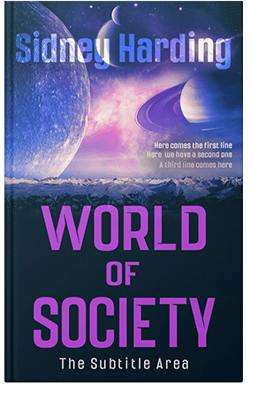 Pre Made Book Cover Blue Zodiac