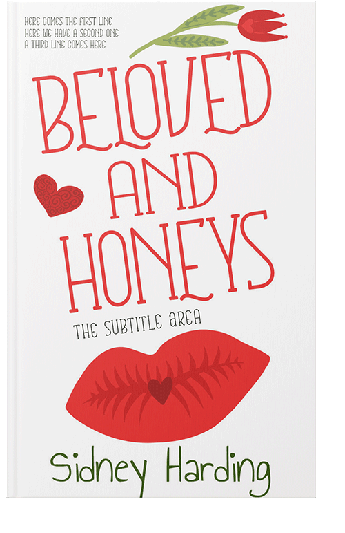 Front view of Cinnabar #13952 - Premade Romance Book Cover